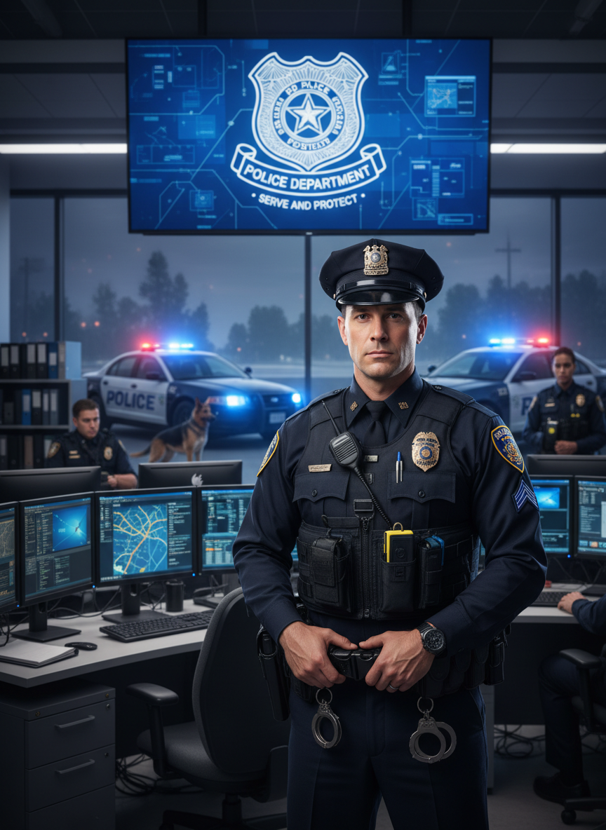 Police Officer Photo Generator